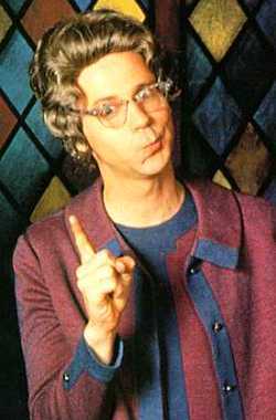 Dana Carvey's judgmental "Church Lady" character. "Well, isn't THAT special?"