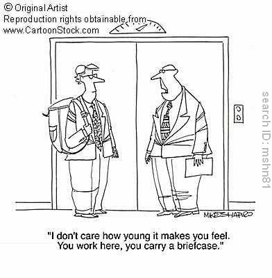 Backpack instead of briefcase