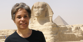 Pat at the sphinx