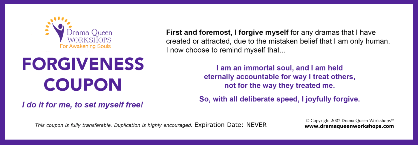 Downloadable DQW Forgiveness Coupon